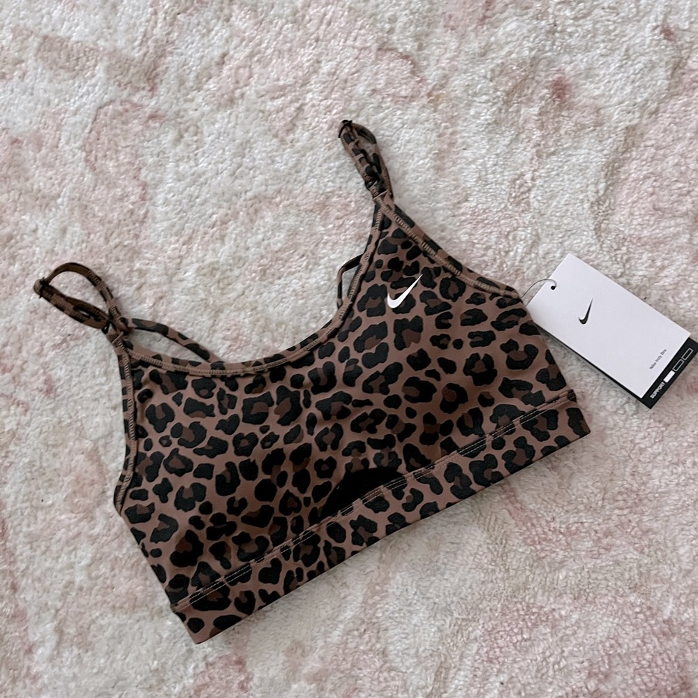 Nike cheetah sports bra - light support